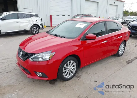 2018 Nissan Sentra Sv z USA, uszkodzony, nr VIN 3N1AB7AP8JL616569